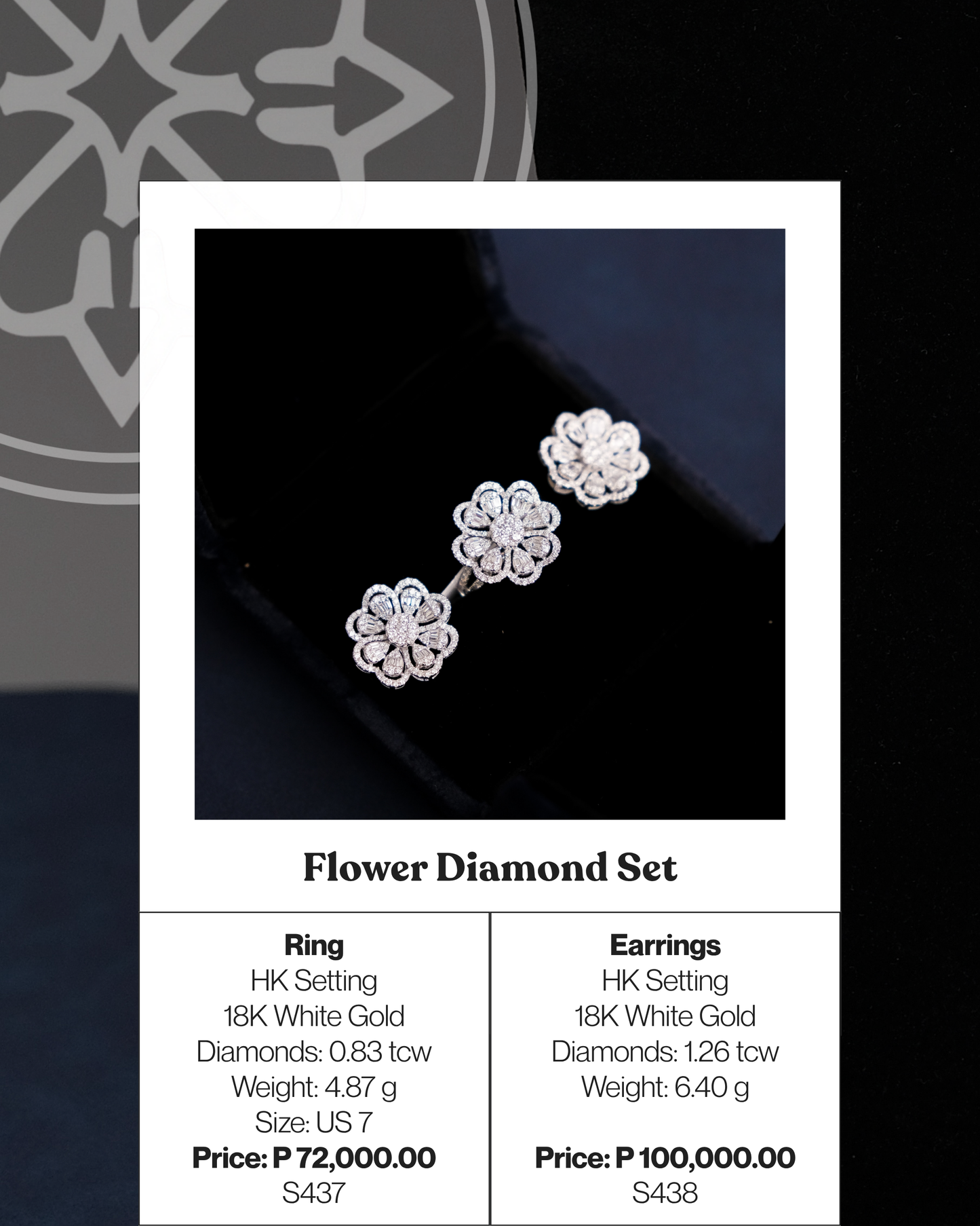 Flower Diamond Set