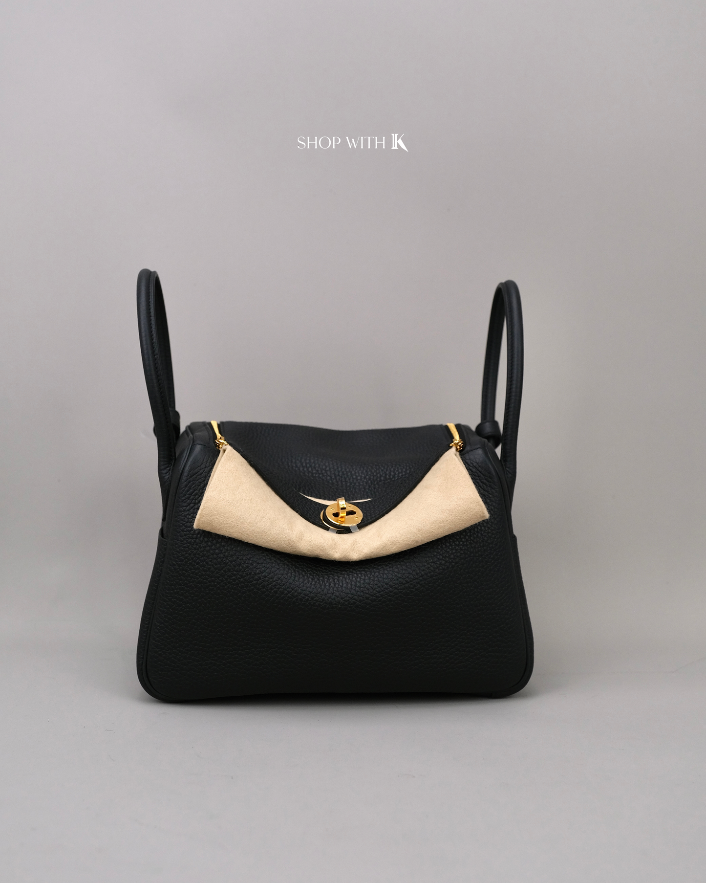 Hermes Lindy 26 Noir GHW