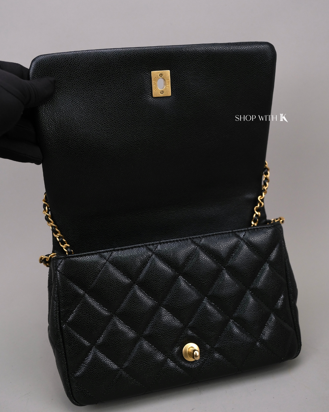 Chanel Neverending Medium Black