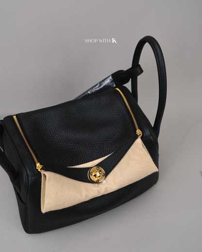 Hermes Lindy 26 Noir GHW