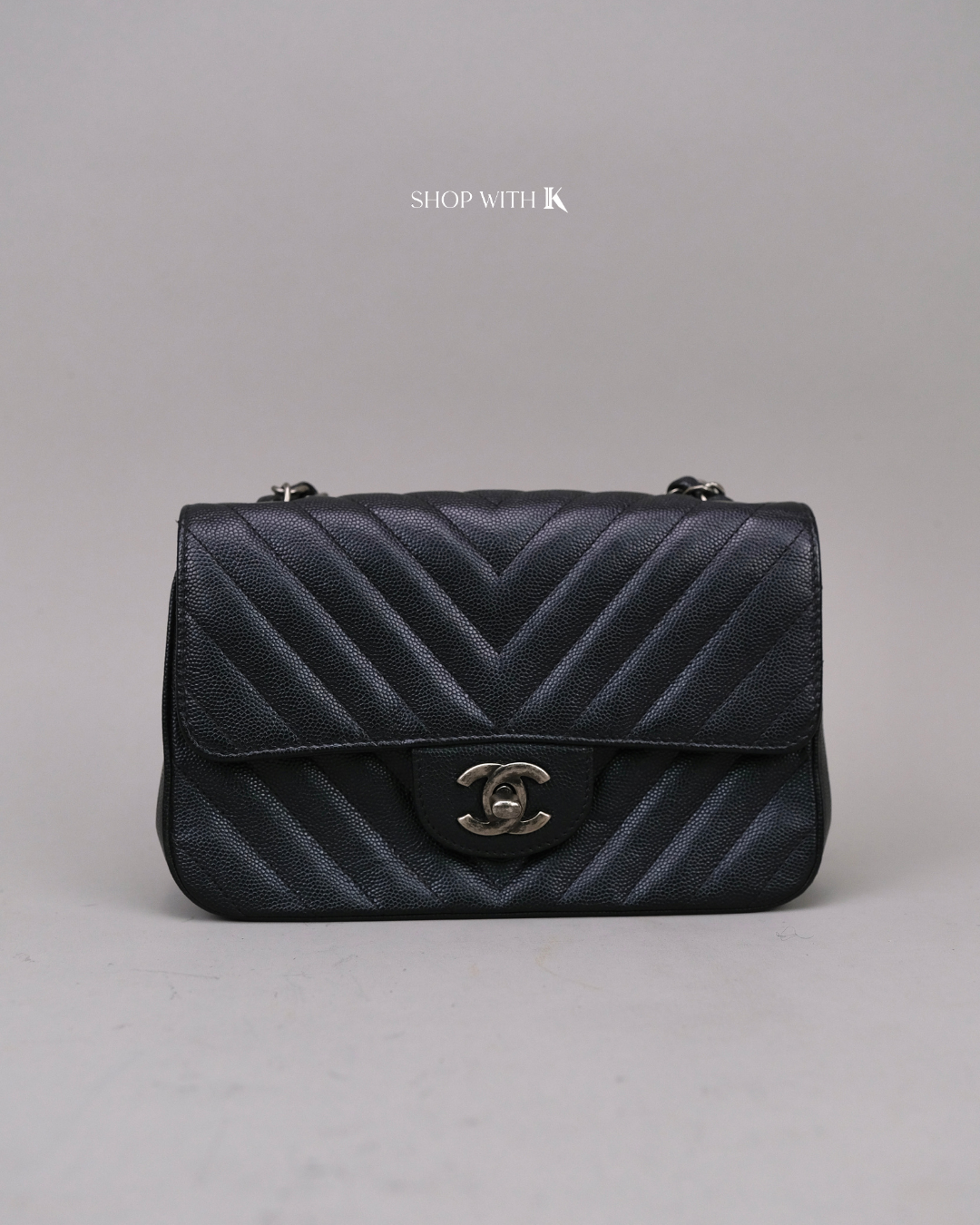 Chanel Mini Rectangle Chevron RHW