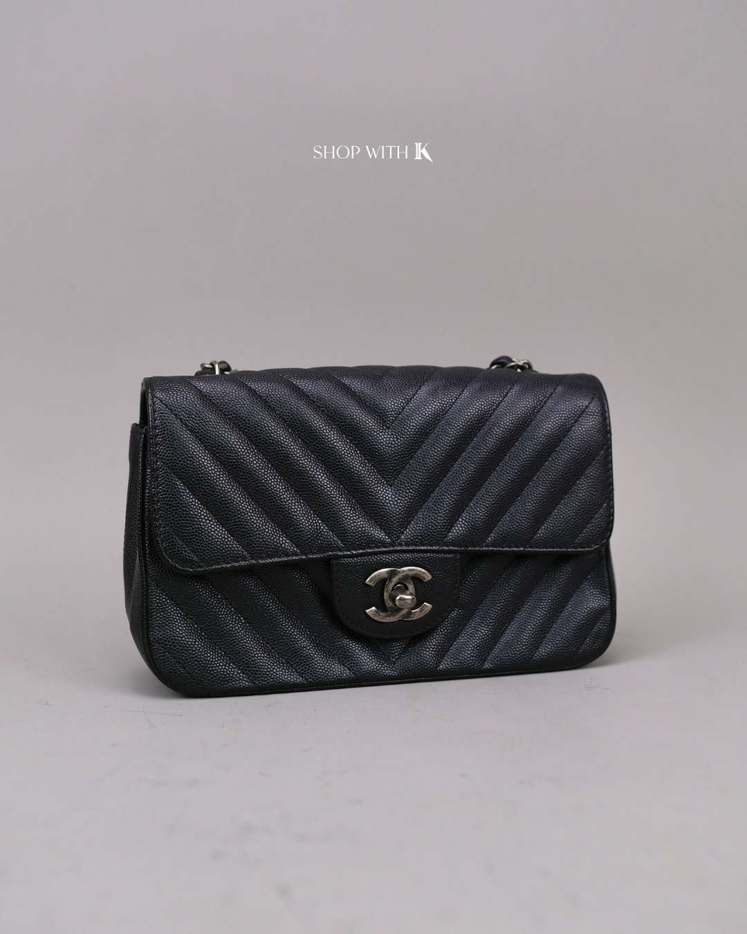 Chanel Mini Rectangle Chevron RHW