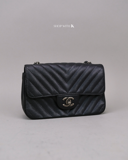Chanel Mini Rectangle Chevron RHW