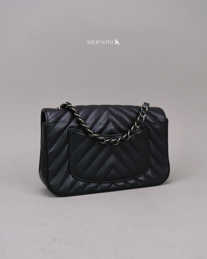 Chanel Mini Rectangle Chevron RHW