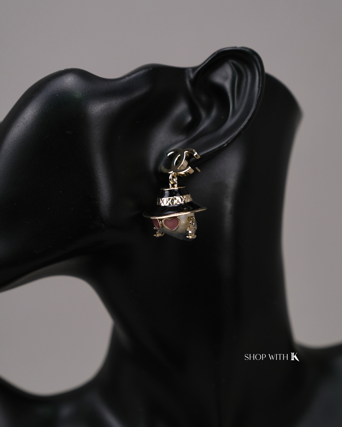 Chanel Sunglasses Doll Earrings