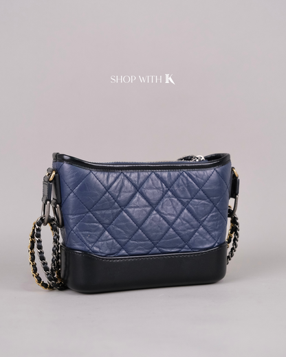 Chanel Small Gabrielle Navy
