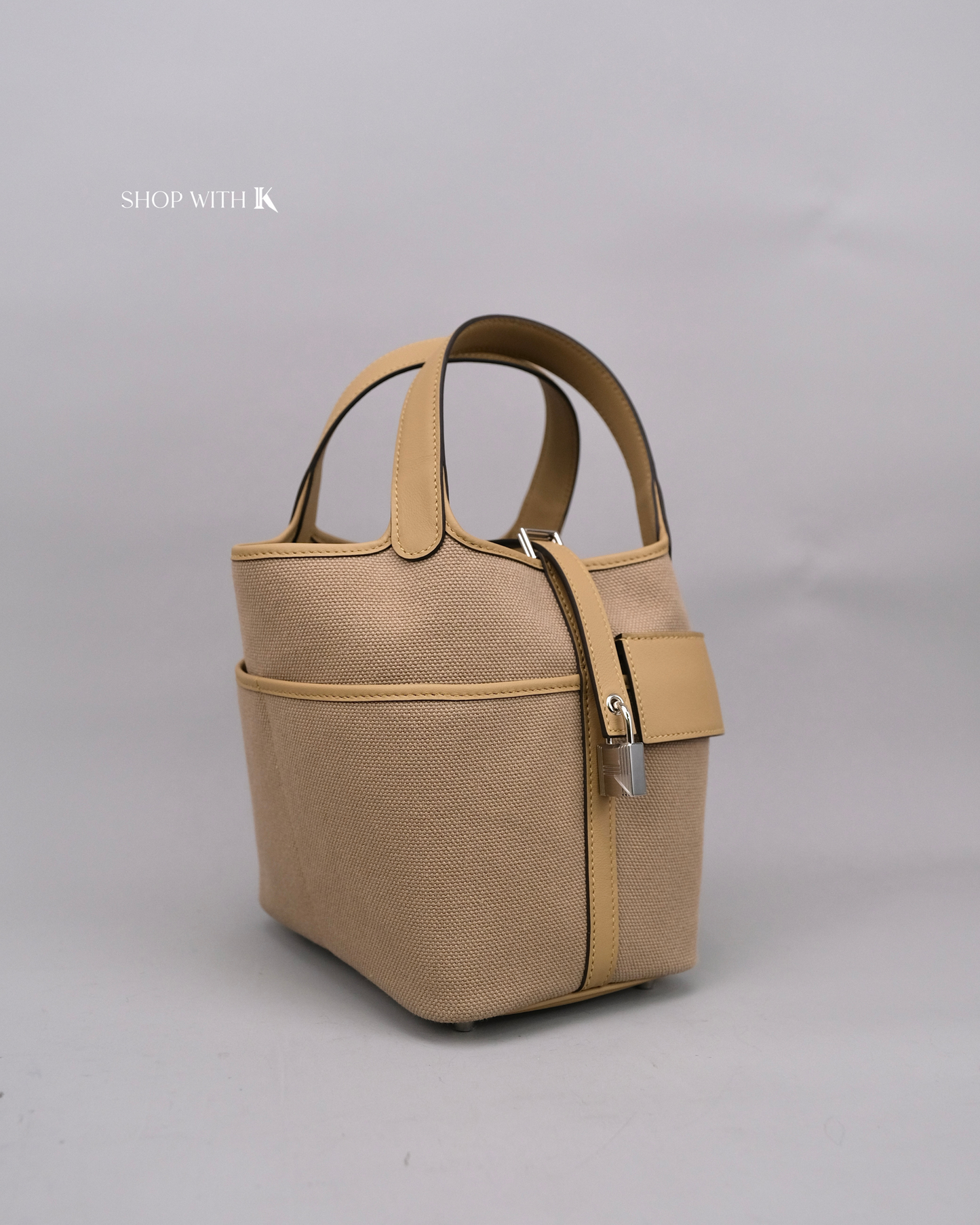 Hermes Picotin 18 Cargo Beige Marfa PHW