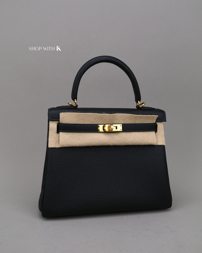 Hermes Kelly 25 Caban GHW