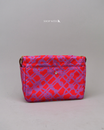 Hermes Fourbi 25 Rouge de Coeur Noeud Marin