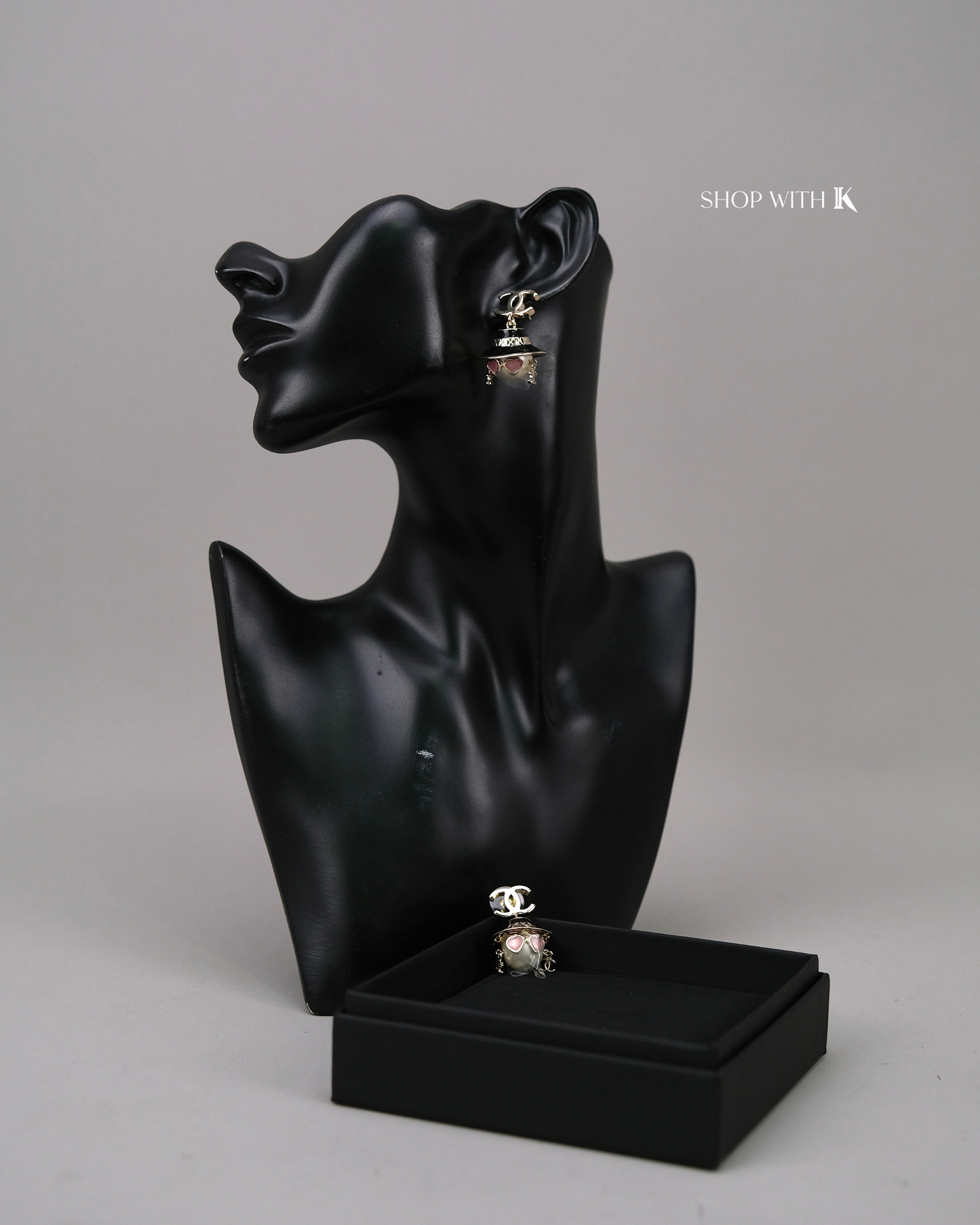 Chanel Sunglasses Doll Earrings