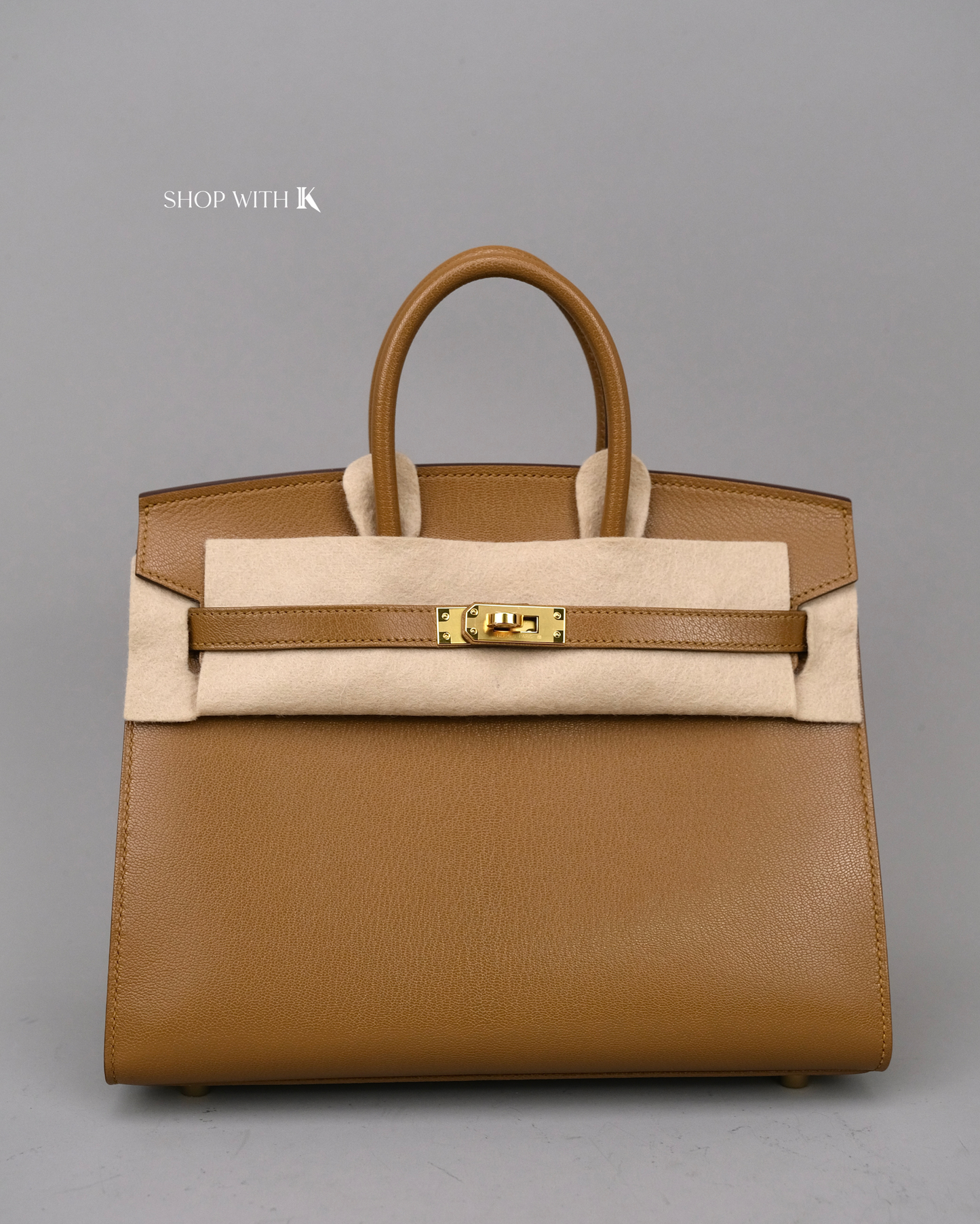 Hermes Birkin 25 Bronze Dore GHW