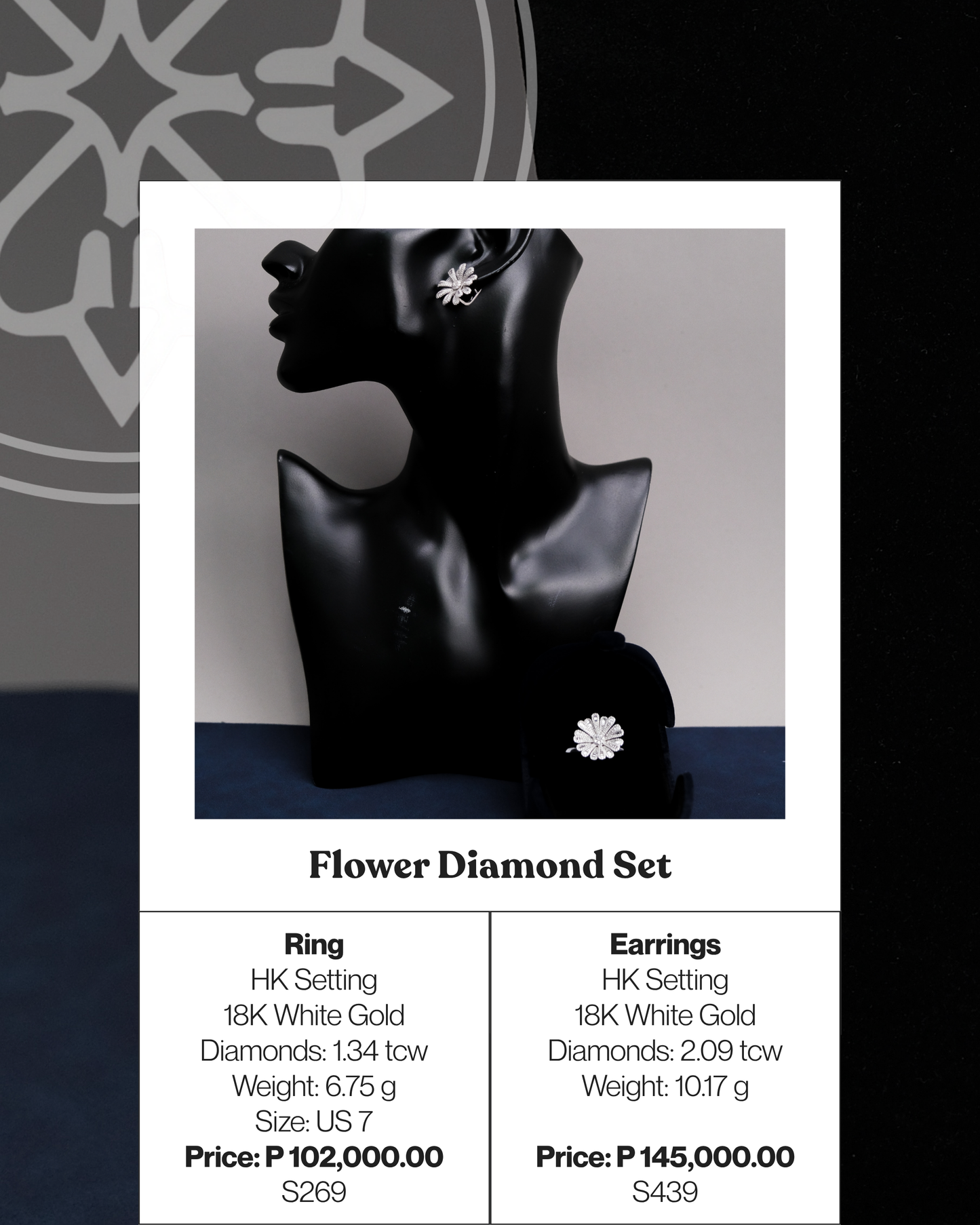 Flower Diamond Set