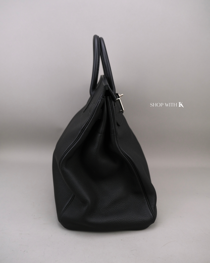 Hermes Hac 40 Noir PHW