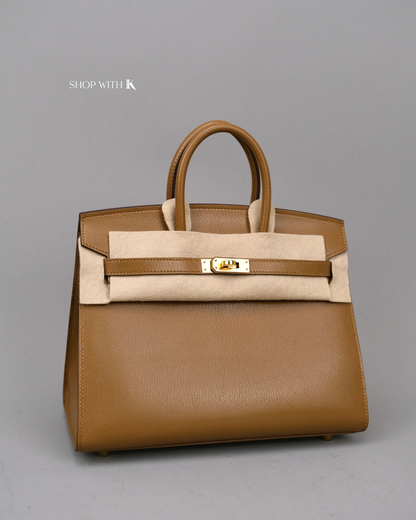 Hermes Birkin 25 Bronze Dore GHW