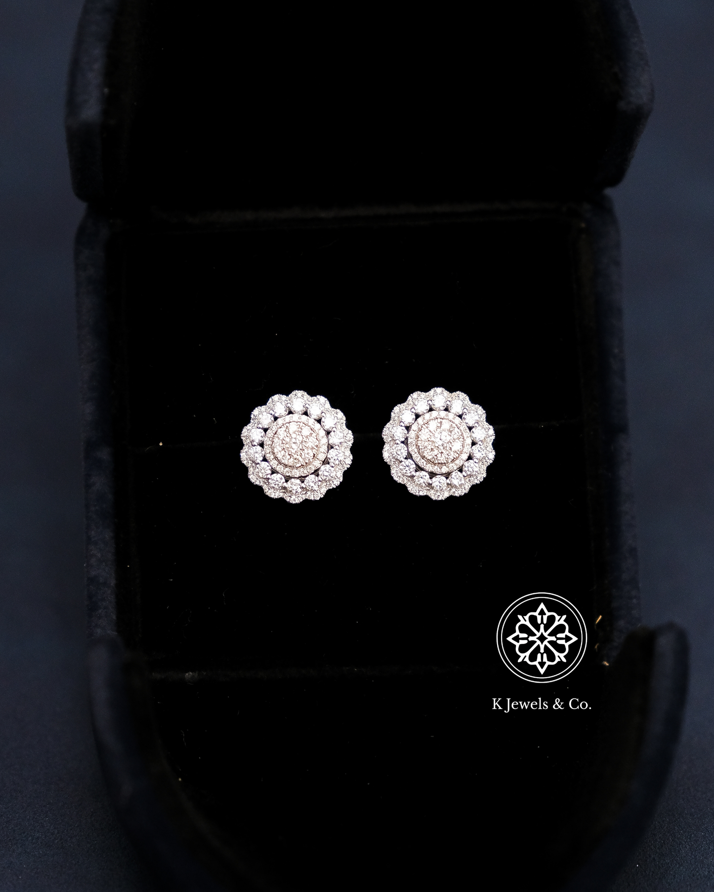 Round Diamond Earrings