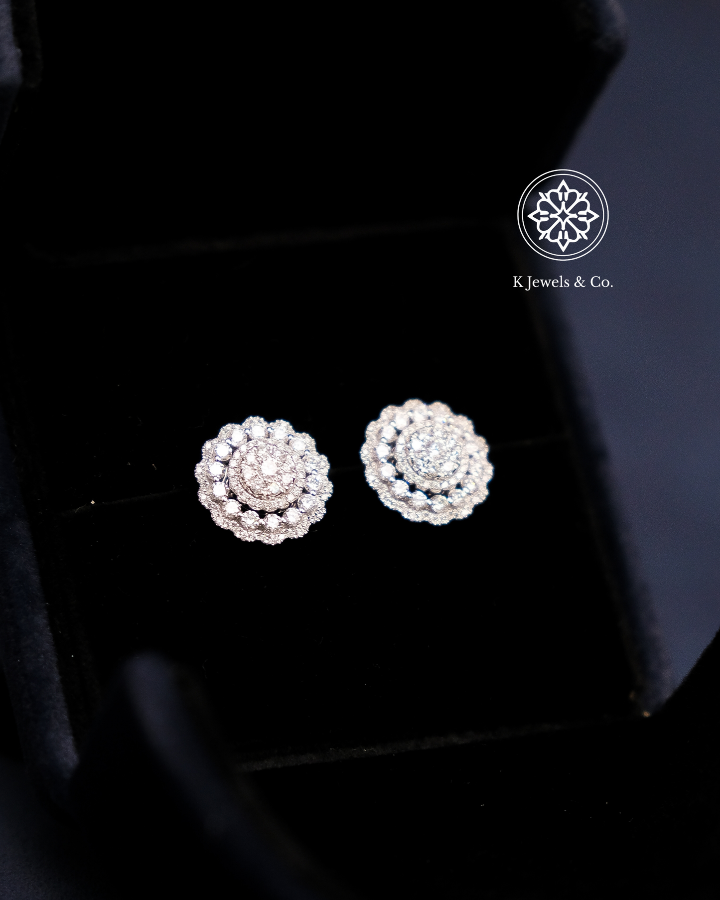 Round Diamond Earrings