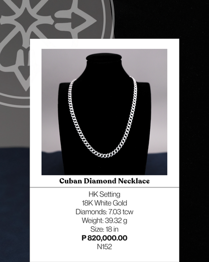 Cuban Diamond Necklace