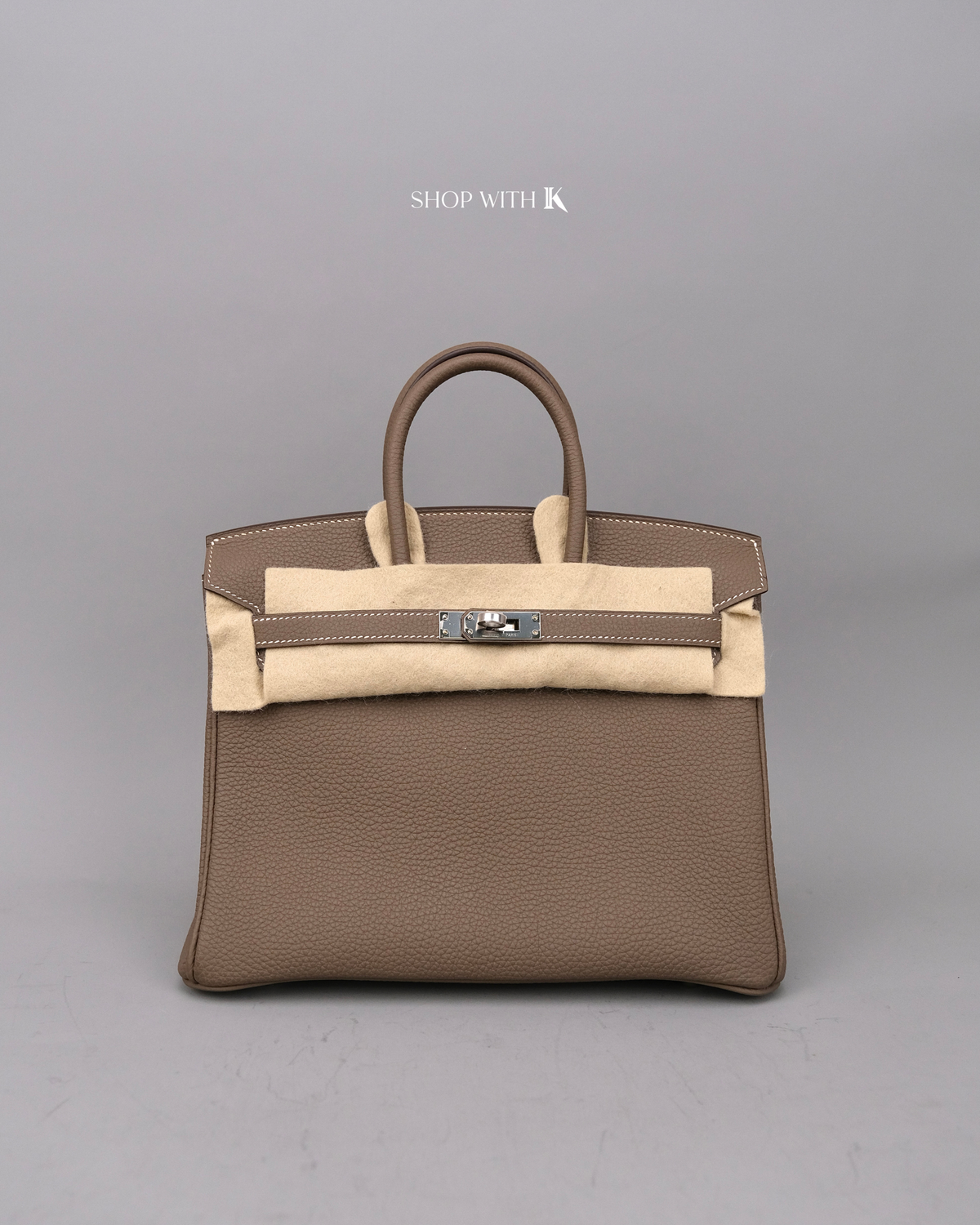 Hermes Birkin 25 Etoupe PHW