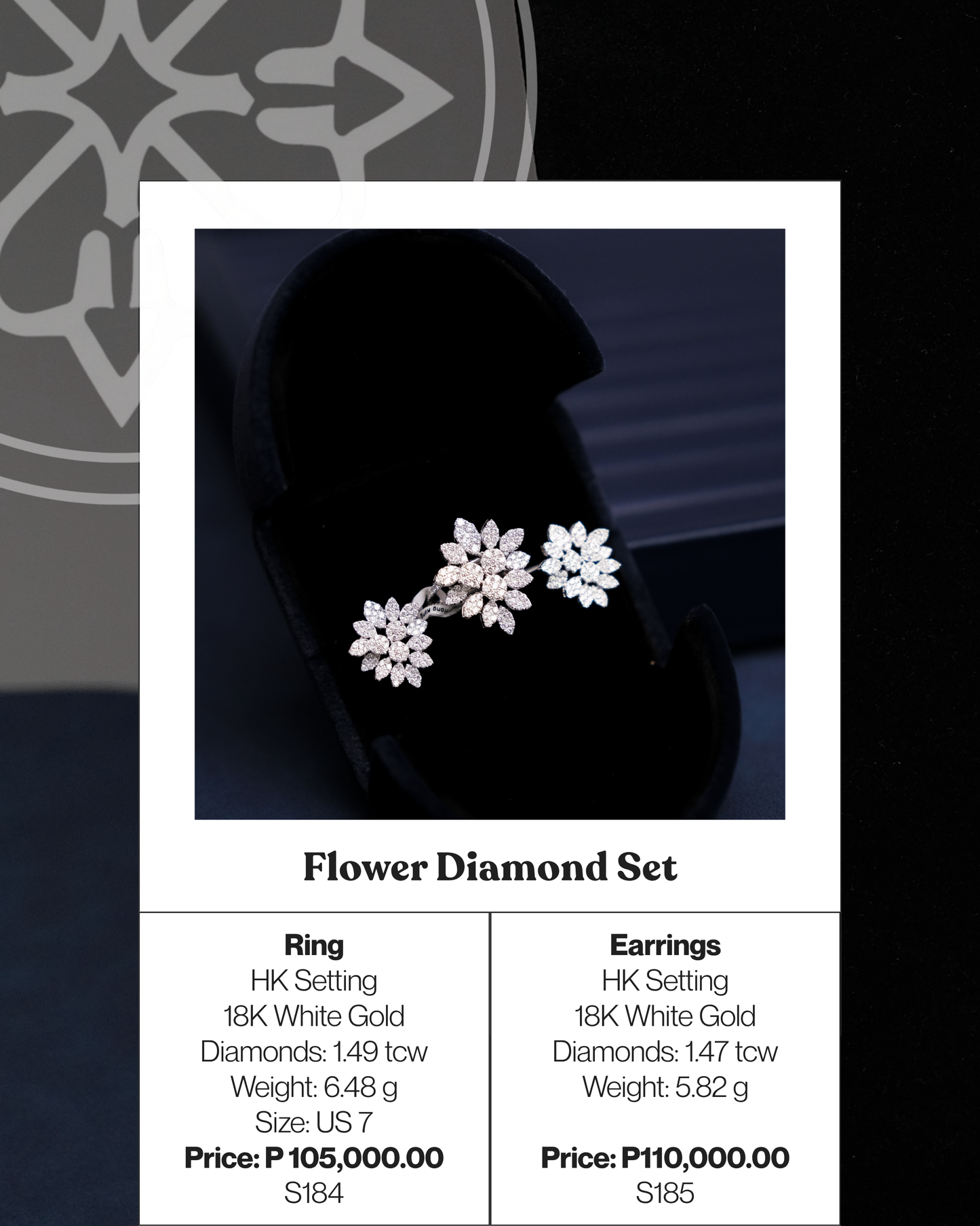 Flower Diamond Set