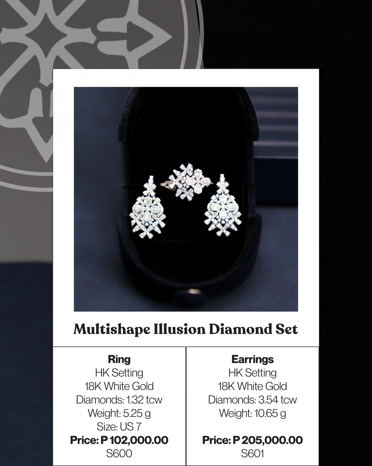 Multishape Illusion Diamond Set