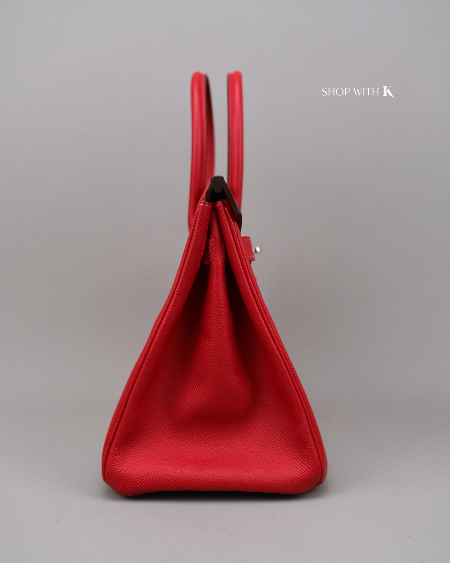 Hermes Birkin 30 Rouge Tomate PHW