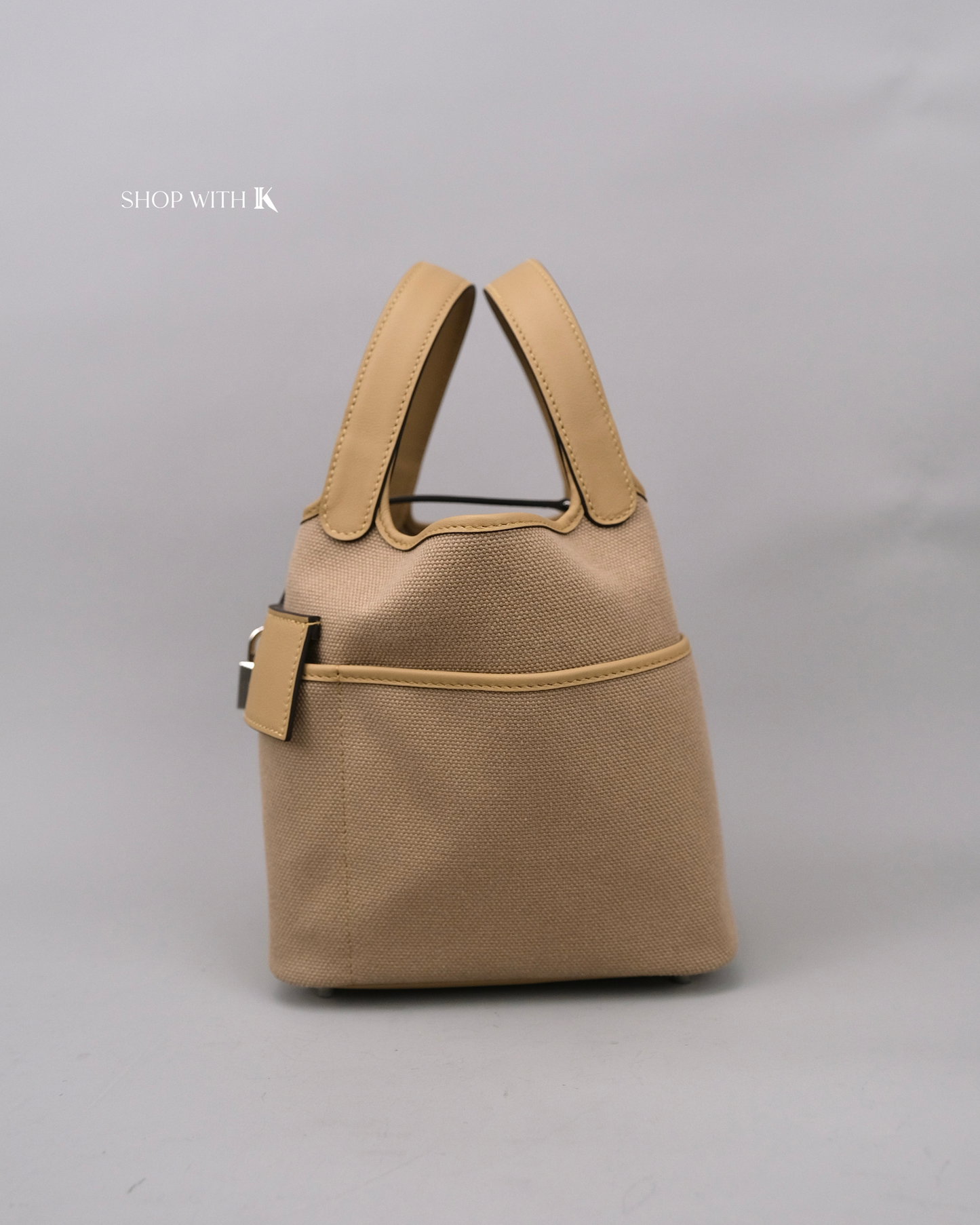 Hermes Picotin 18 Cargo Beige Marfa PHW