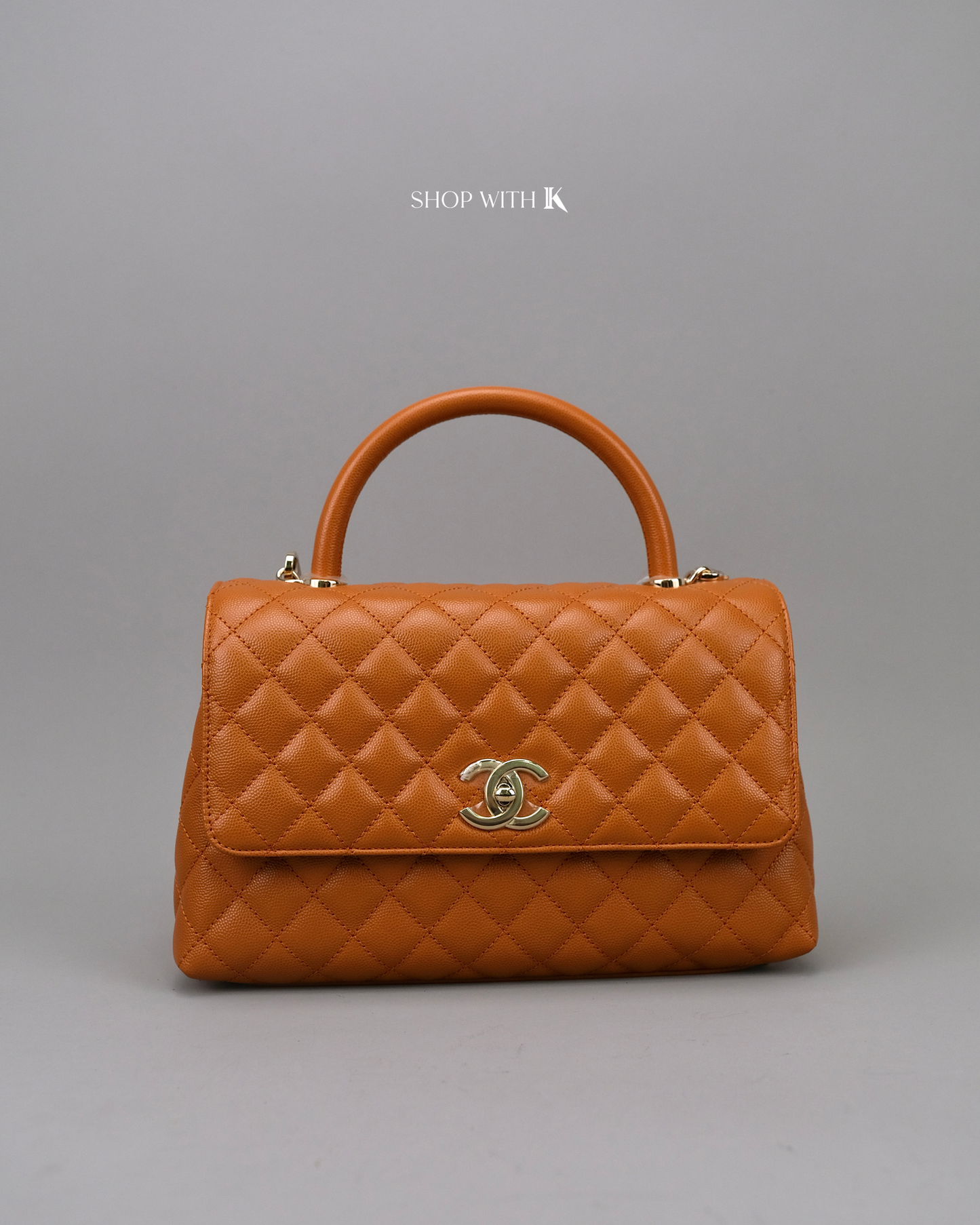 Chanel Coco Handle Medium Caramel