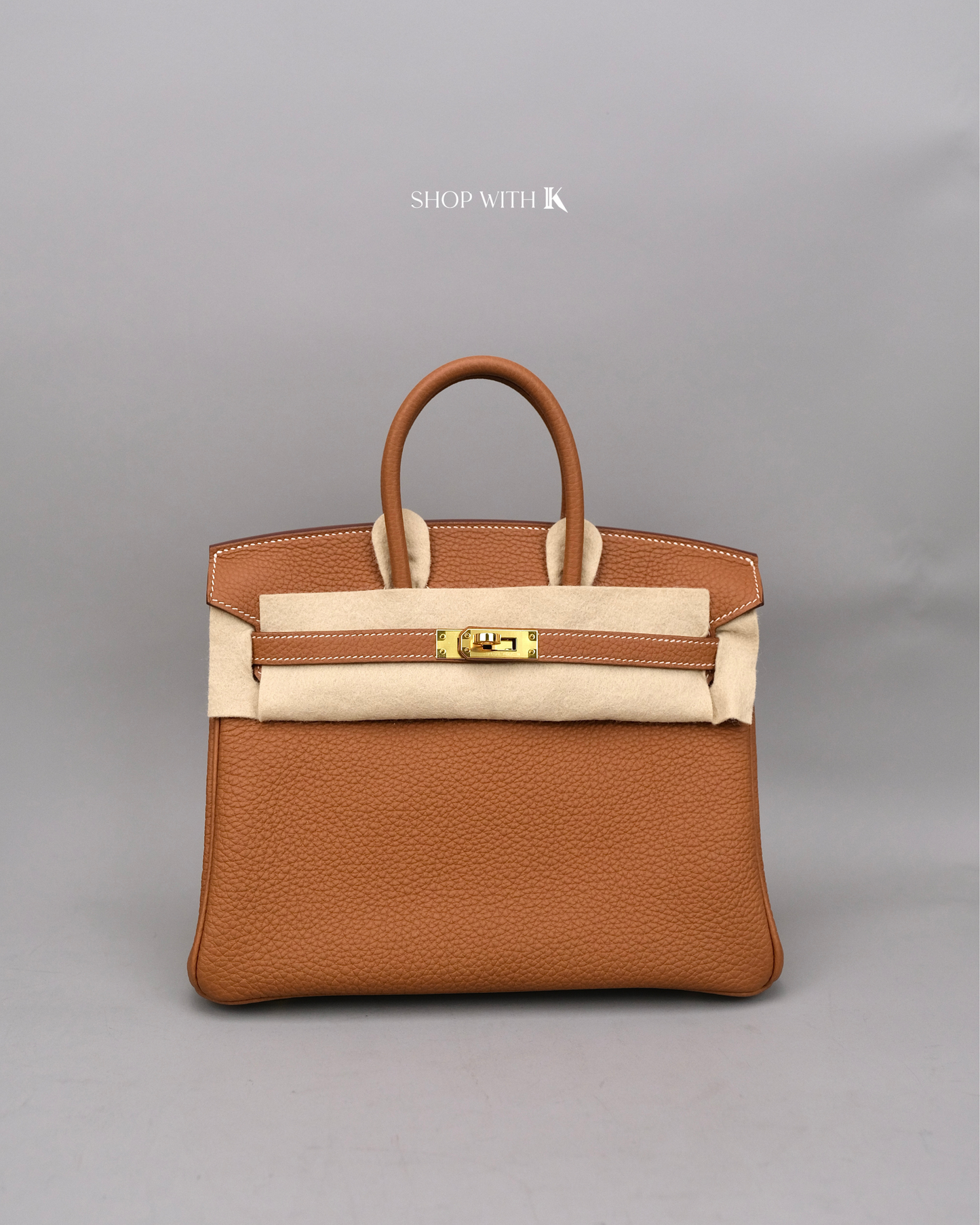 Hermed Birkin 25 Gold GHW