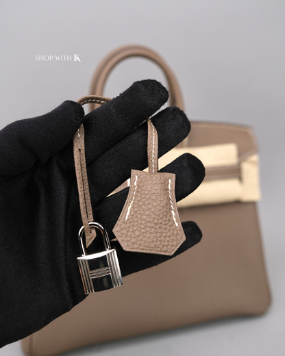 Hermes Birkin 25 Etoupe PHW