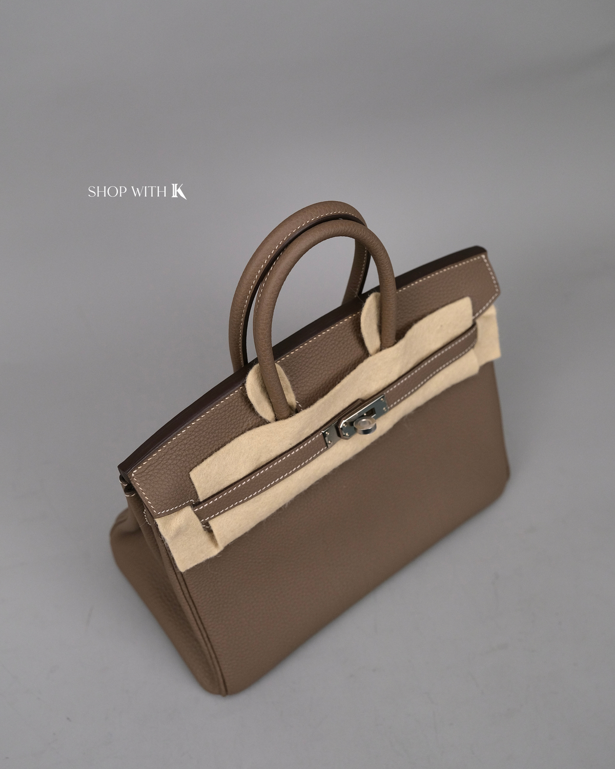 Hermes Birkin 25 Etoupe PHW