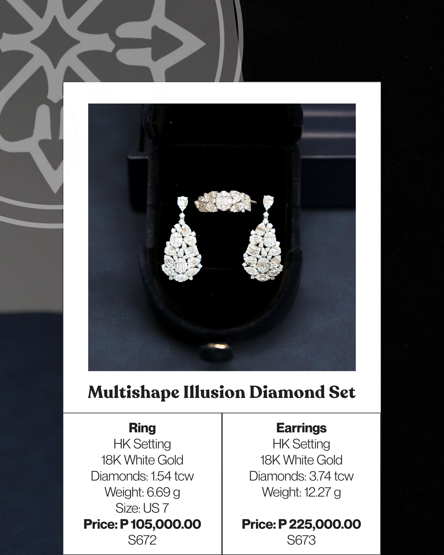 Multishape Illusion Diamond Set