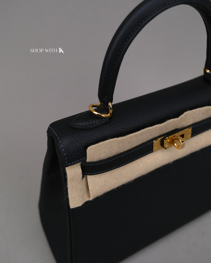 Hermes Kelly 25 Caban GHW