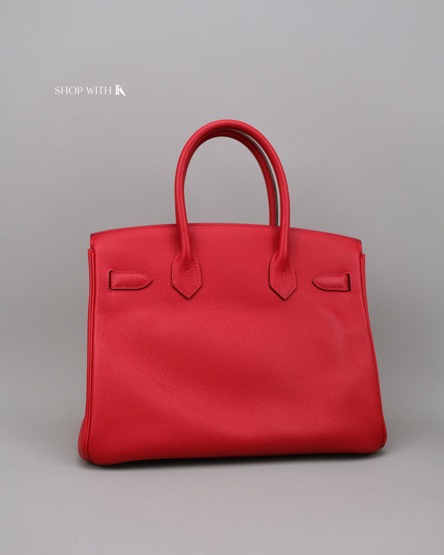 Hermes Birkin 30 Rouge Tomate PHW