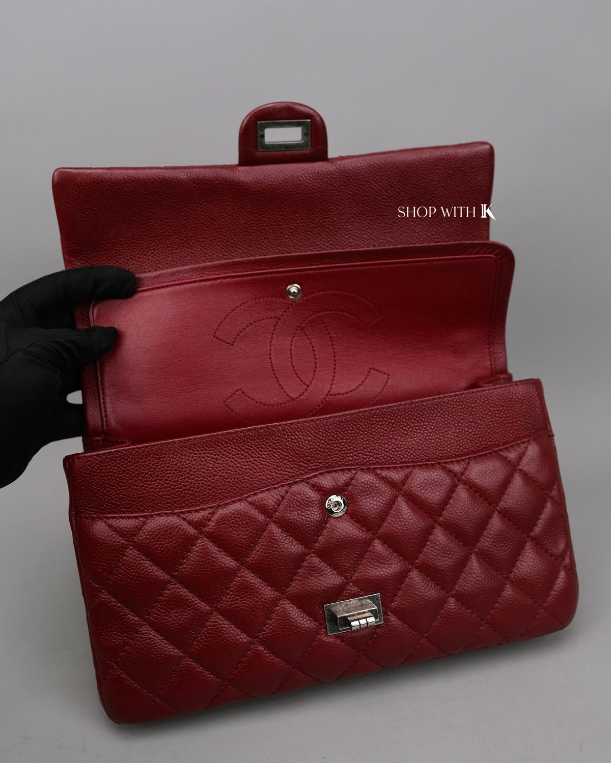 Chanel Reissue Burgundy