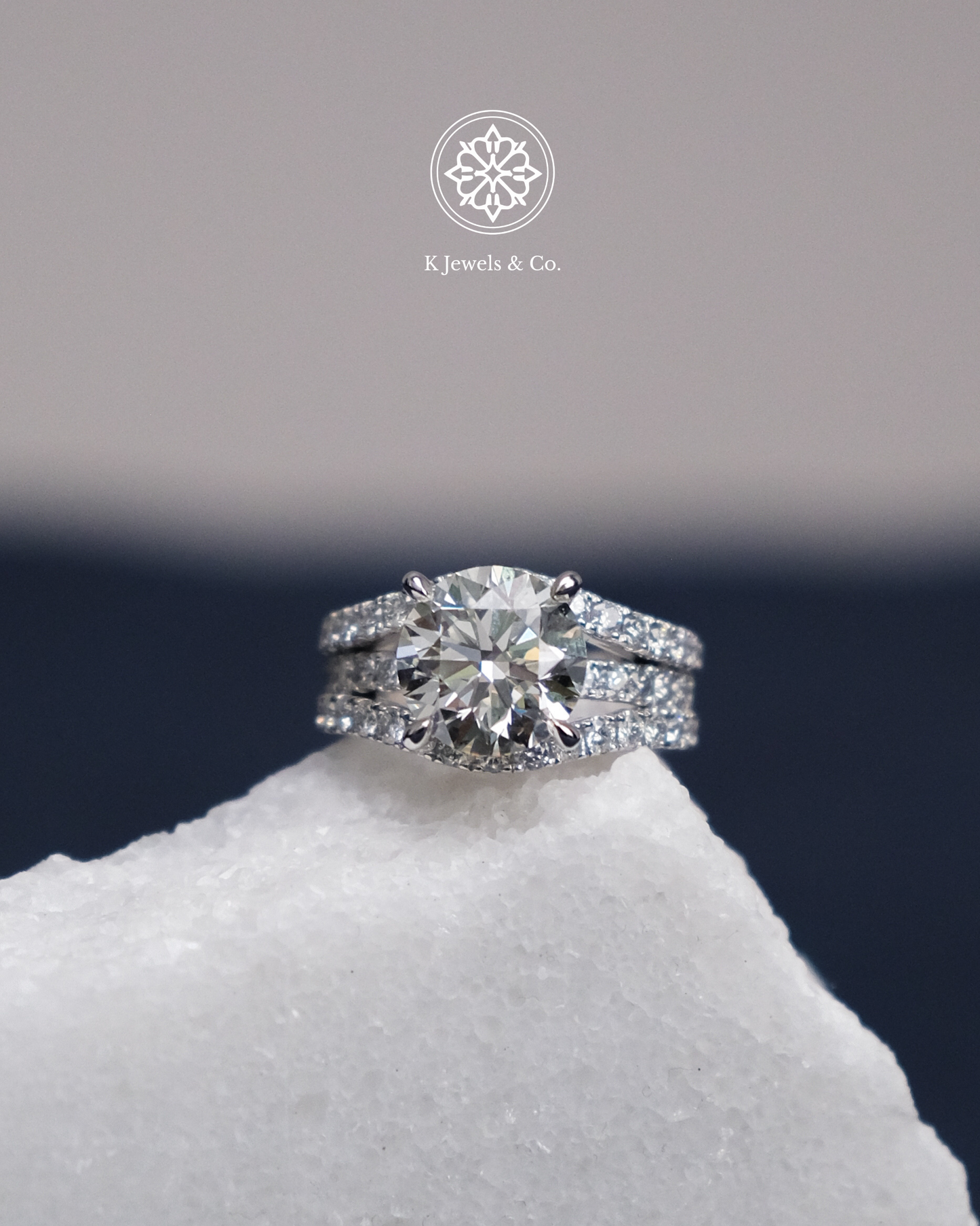 Round Diamond Ring w/ GIA