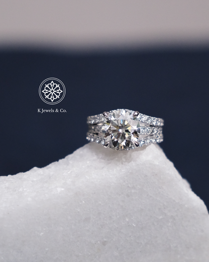 Round Diamond Ring w/ GIA