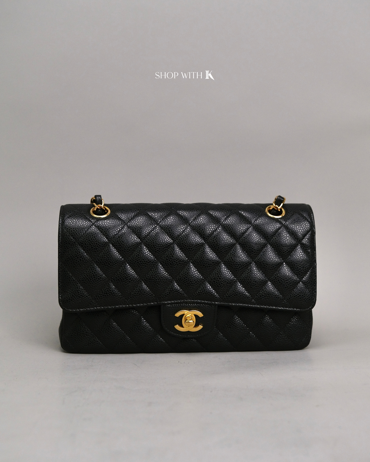 Chanel Classic Medium Flap Black GHW