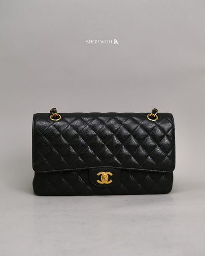 Chanel Classic Medium Flap Black GHW