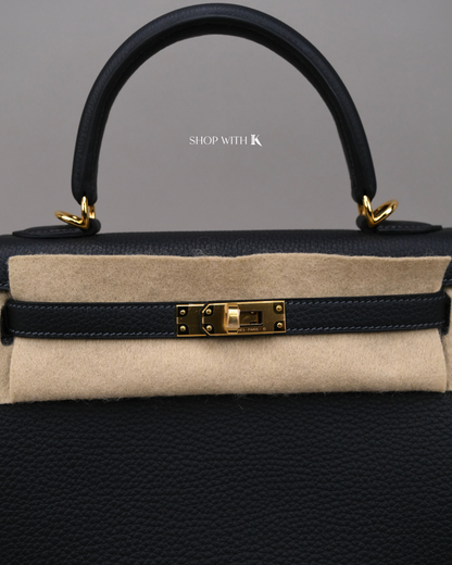 Hermes Kelly 25 Caban GHW