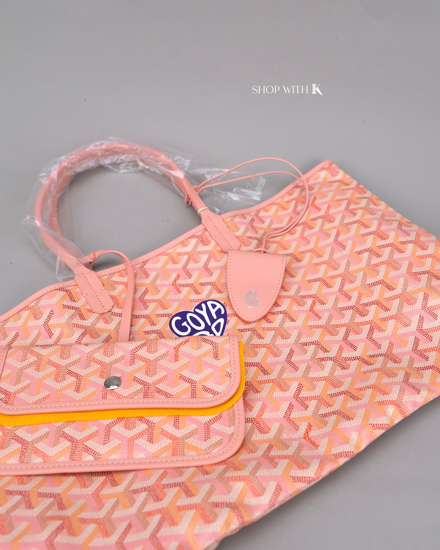 Goyard St. Louis PM Powder Pink