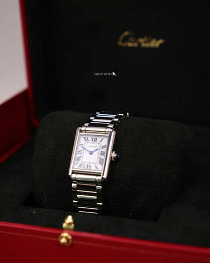 Cartier Tank Must Small Steel