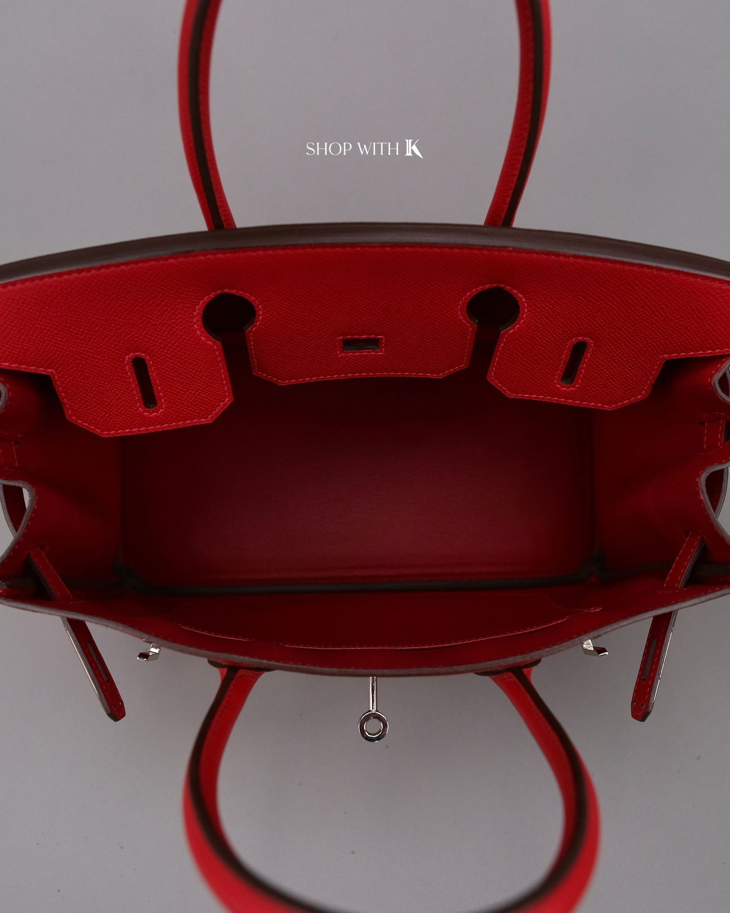 Hermes Birkin 30 Rouge Tomate PHW