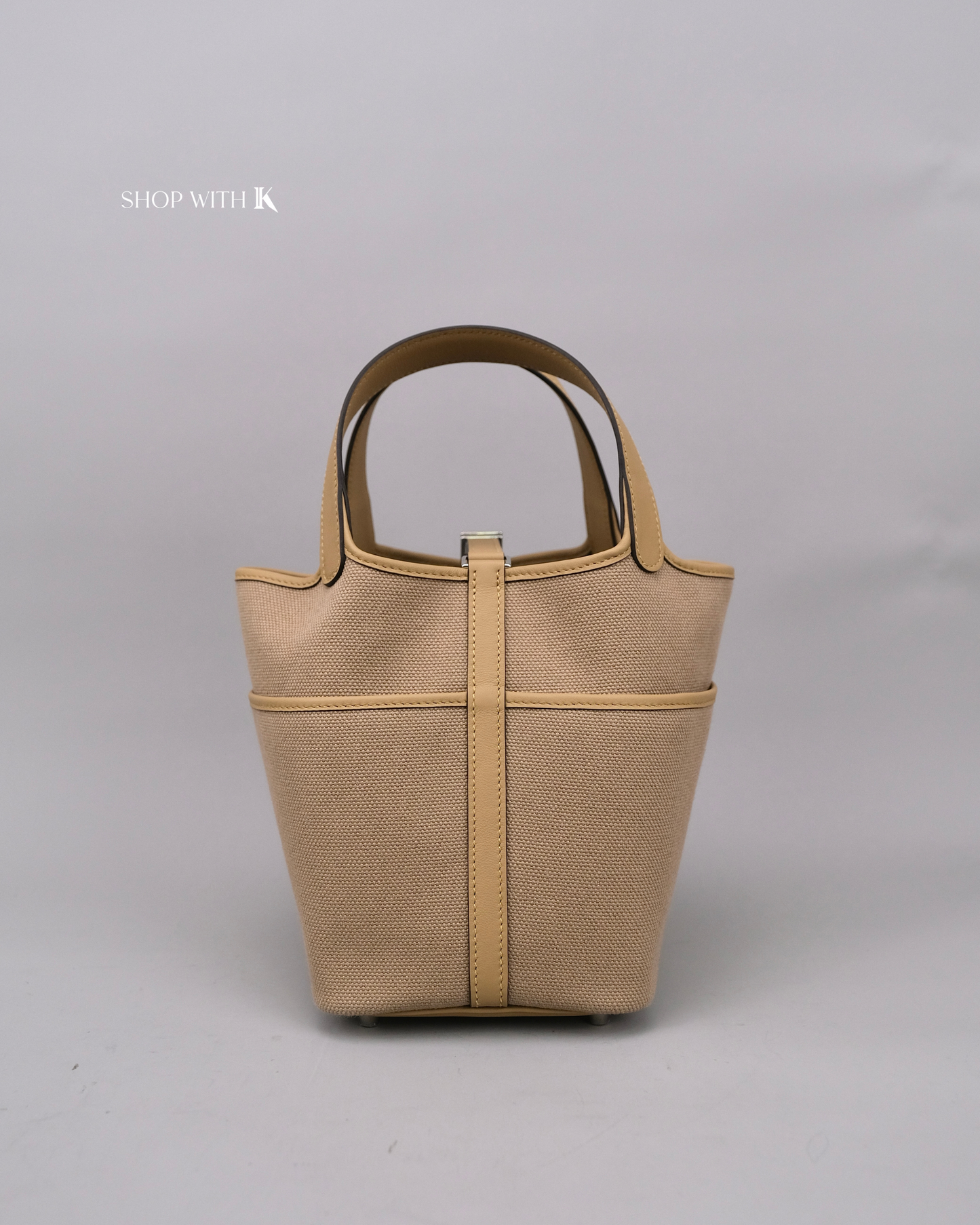 Hermes Picotin 18 Cargo Beige Marfa PHW