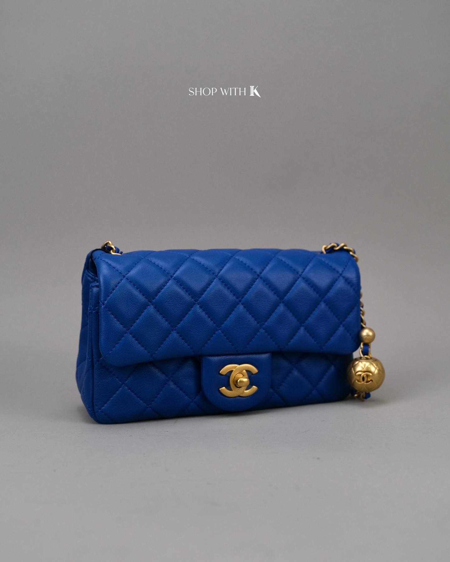 Chanel Mini Rectangle Pearl Crush Blue