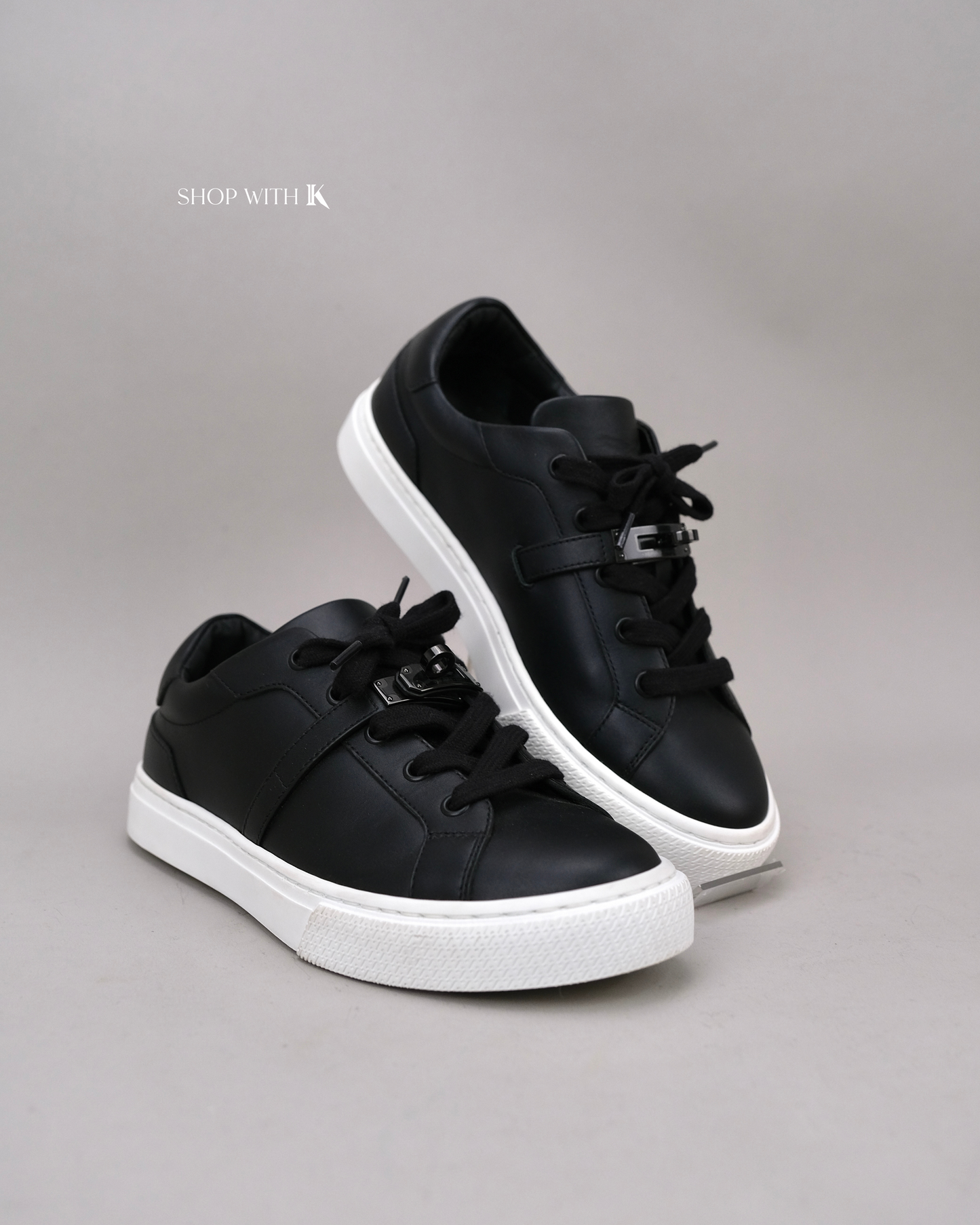 Hermes Day Sneakers Black