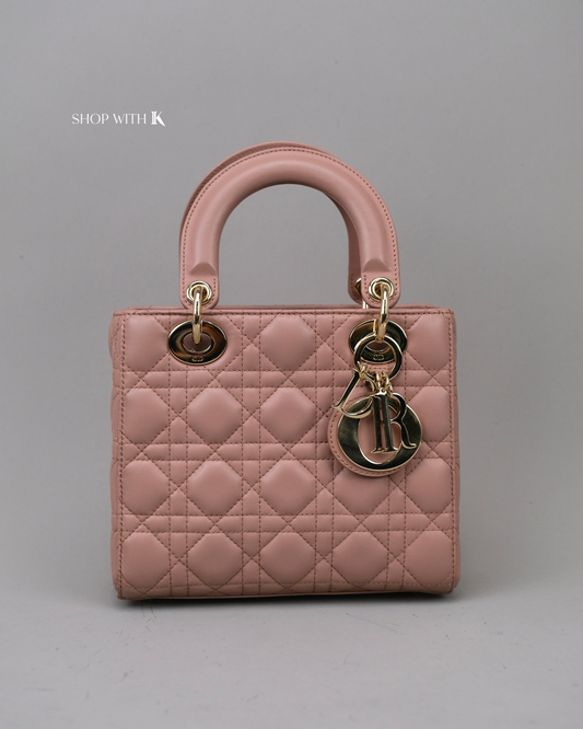 Dior Small Lady Dark Beige