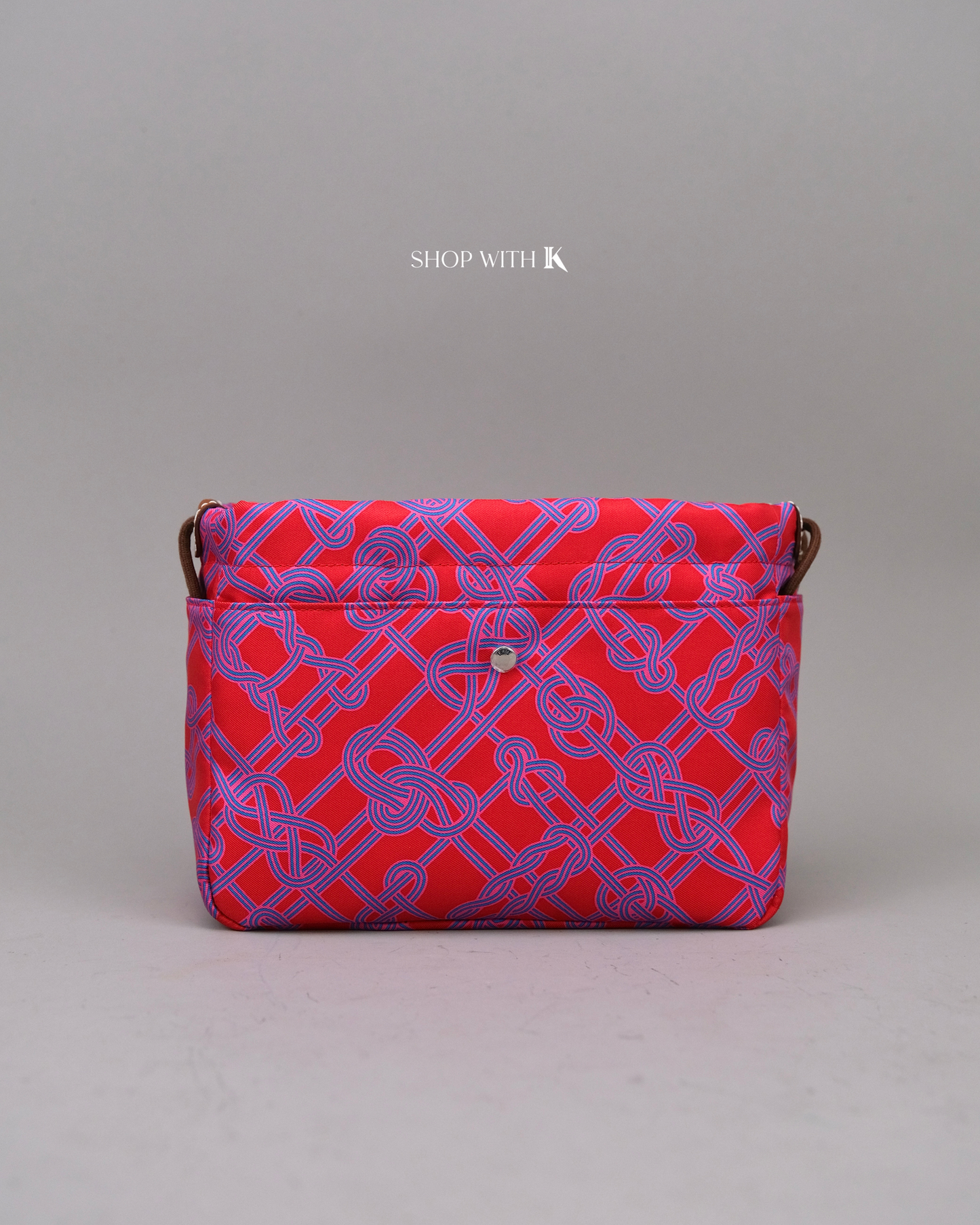 Hermes Fourbi 20 Rouge de Coeur Noeud Marin