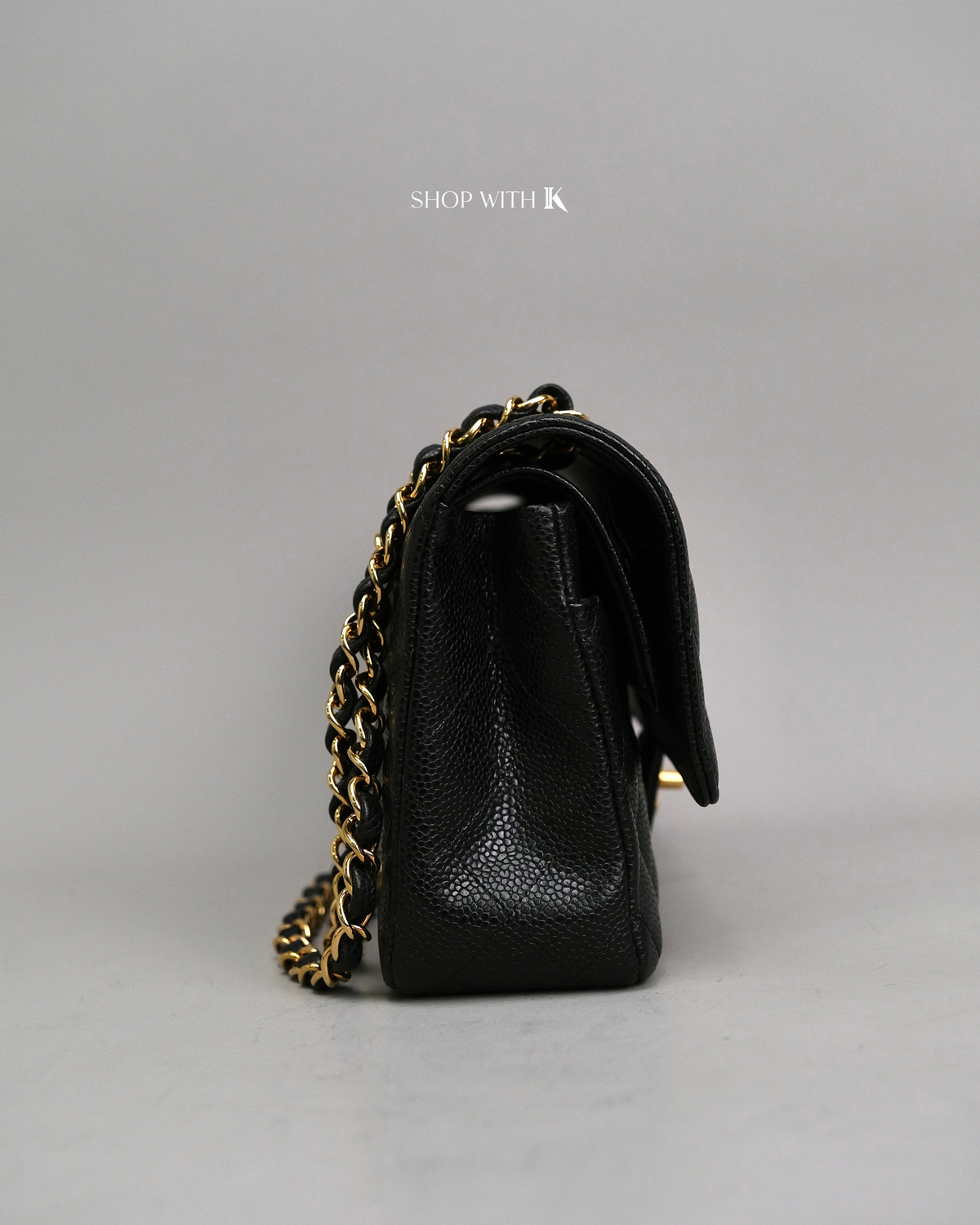 Chanel Classic Medium Flap Black GHW