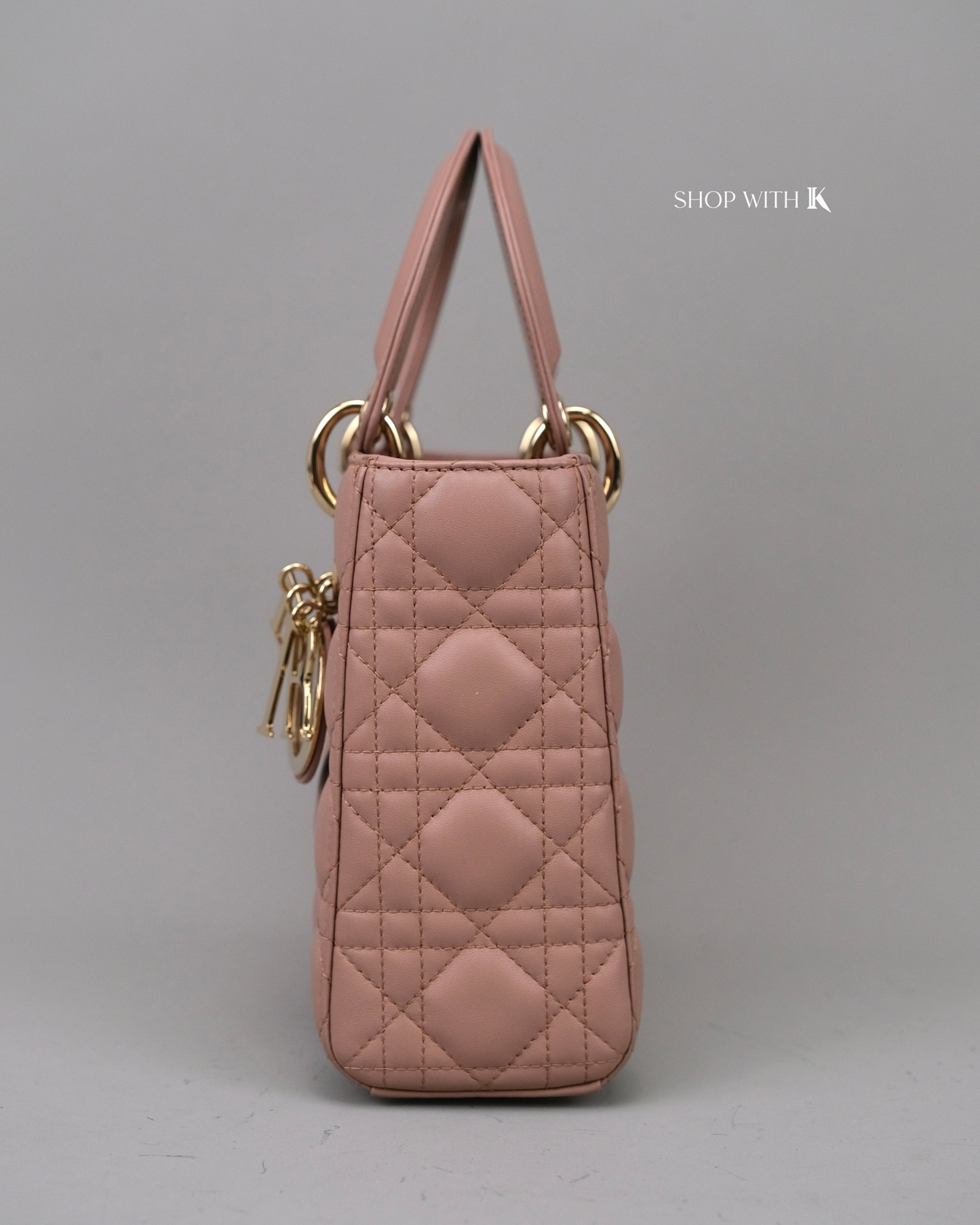 Dior Small Lady Dark Beige