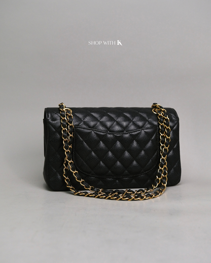 Chanel Classic Medium Flap Black GHW